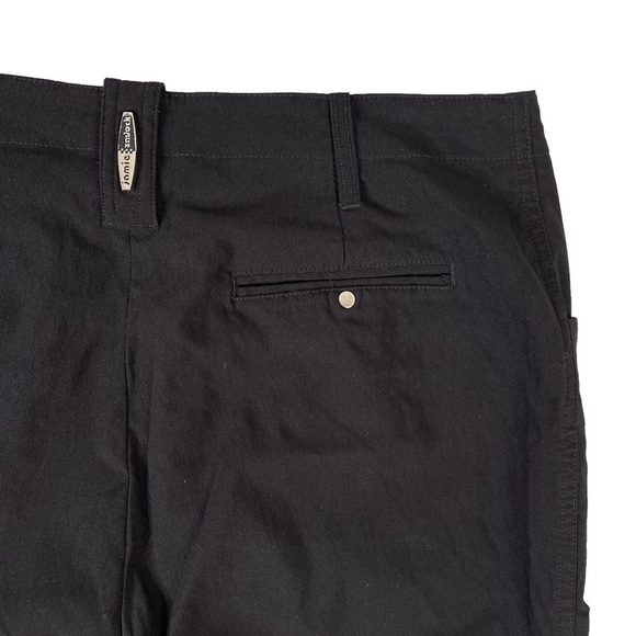 Jamie Sadock Capri Pant 8 Black Cropped Pant Golf Pickleball Hiking Performance - Picture 8 of 12